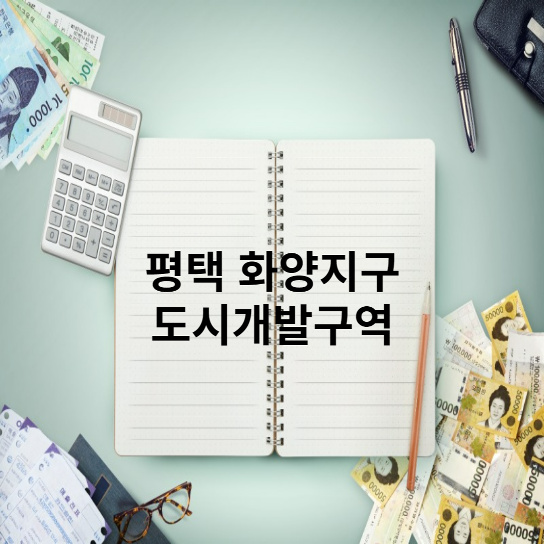  평택 화양지구 도시개발구역