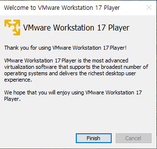 vmware-실행-2