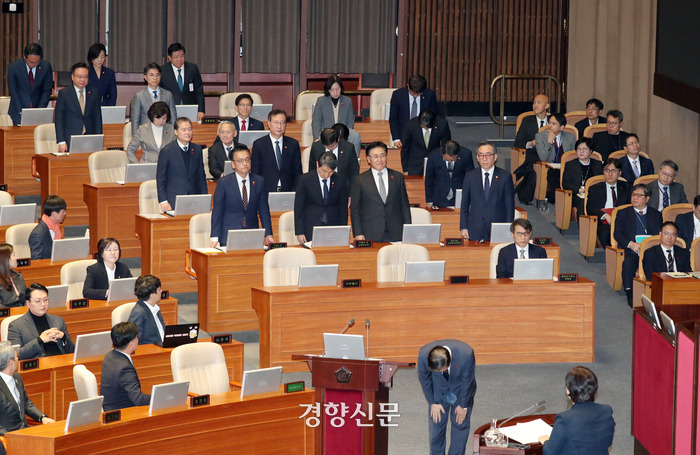 한덕수 비상계엄 국무회의