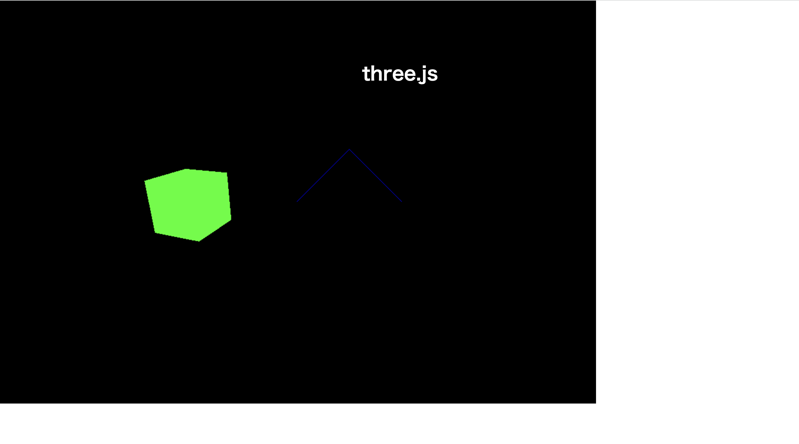 three.js를 사용할 경우, 자동으로 리사이징이 되지 않는다는 단점이 있다.