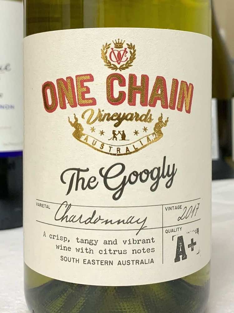 One Chain Vineyards The Googly Chardonnay 2017