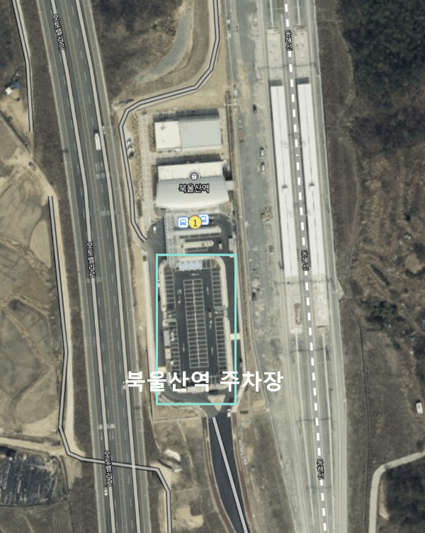 북울산역 주차장 위치