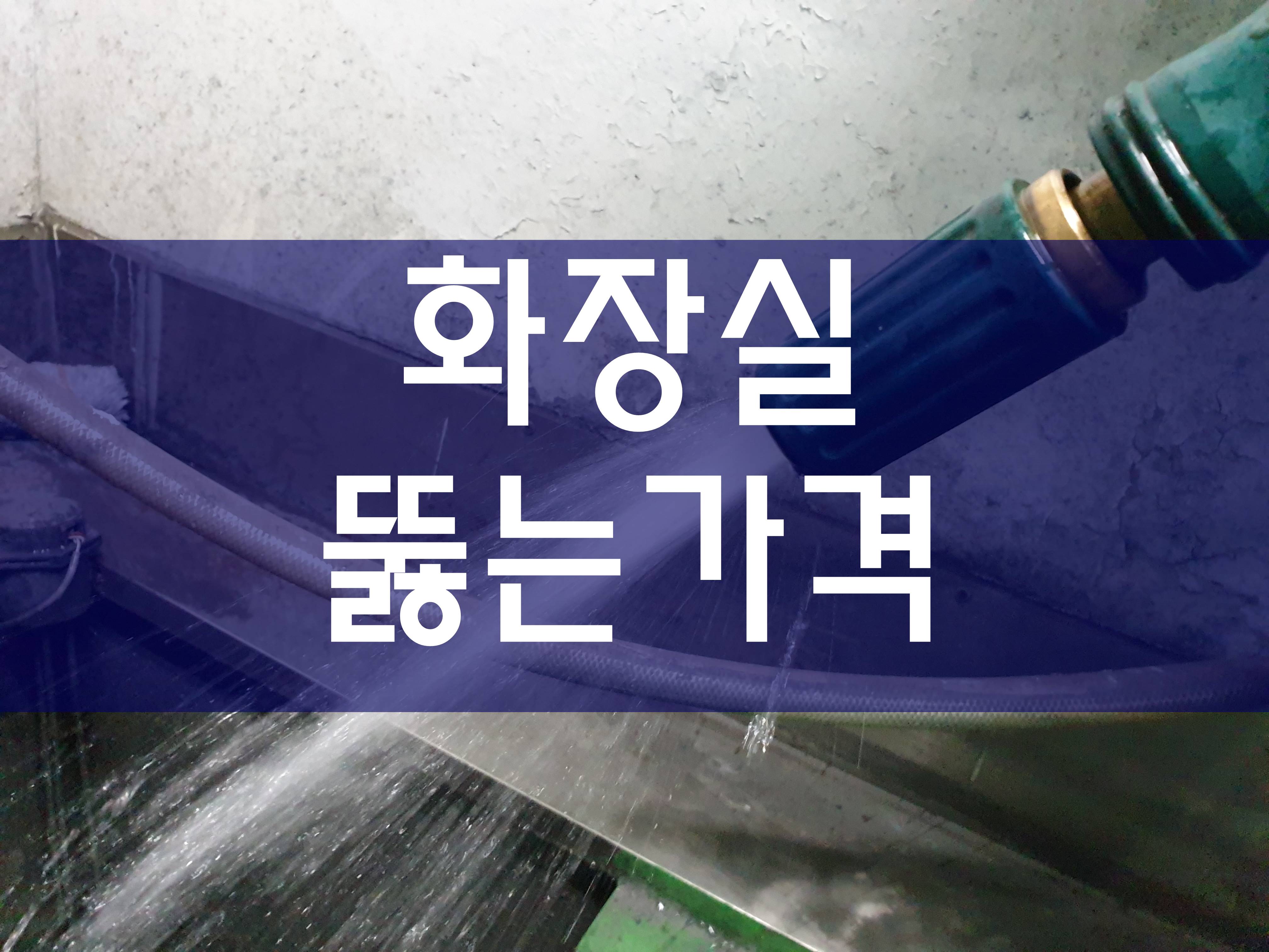  시흥시 화장실뚫는가격 배관전문업체 효과가 좋네요