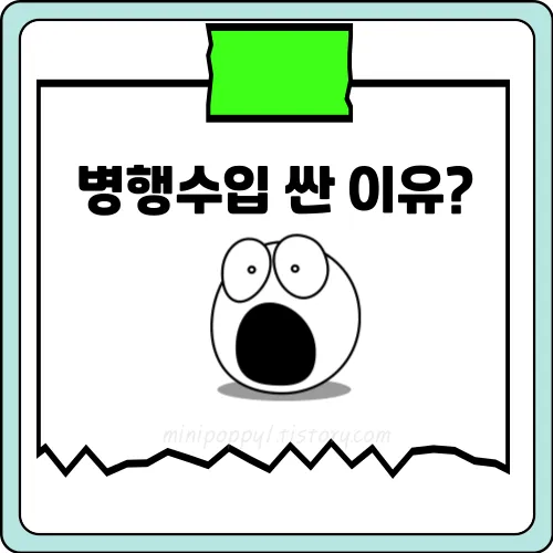 병행수입-싼-이유