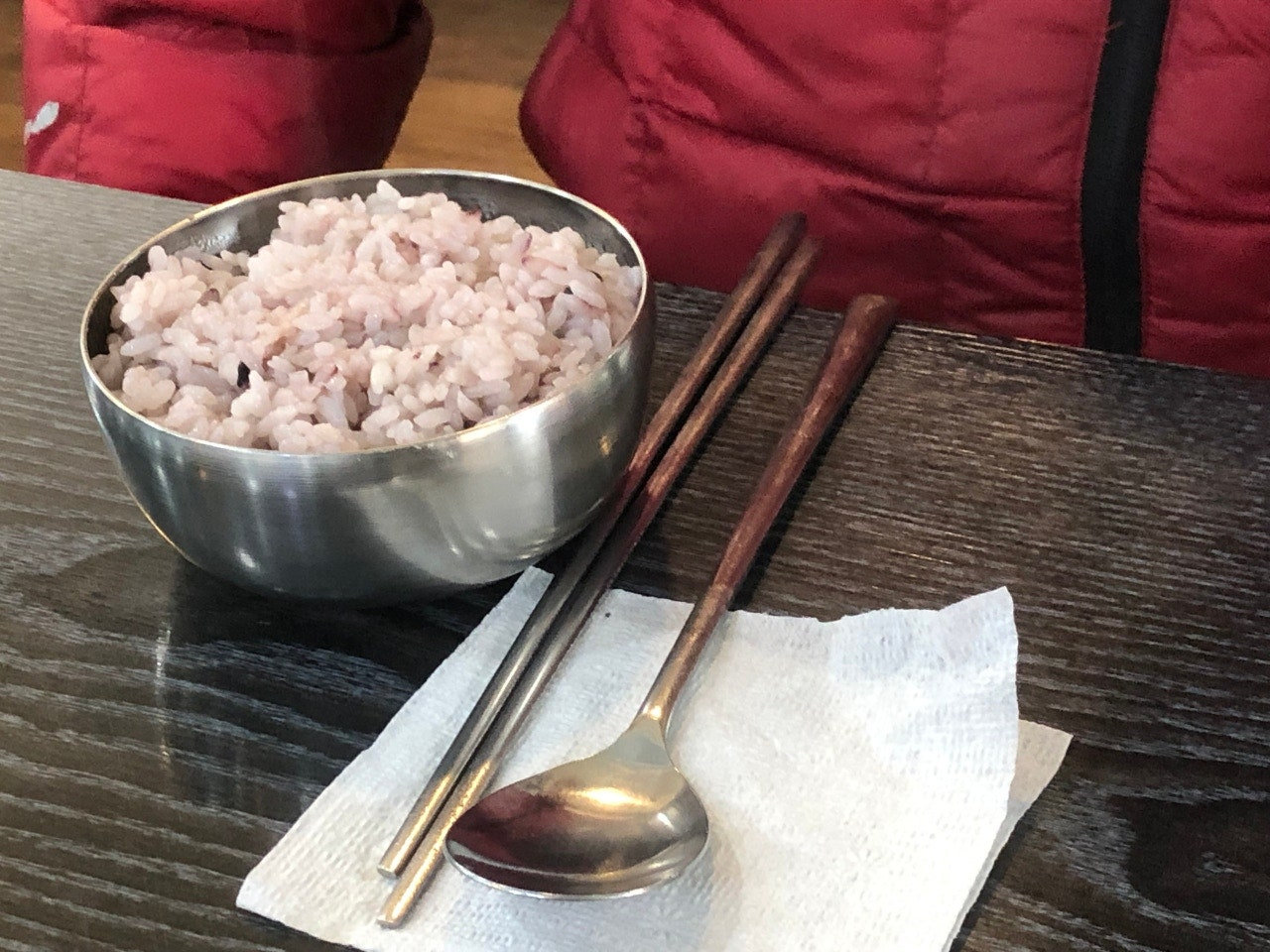 아주대 한식이야기 흑미밥
