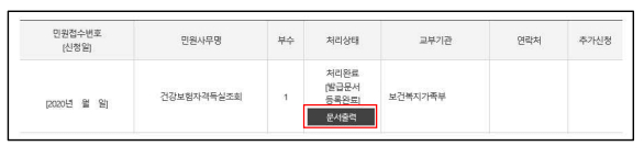 건강보험자격득실확인서 발급