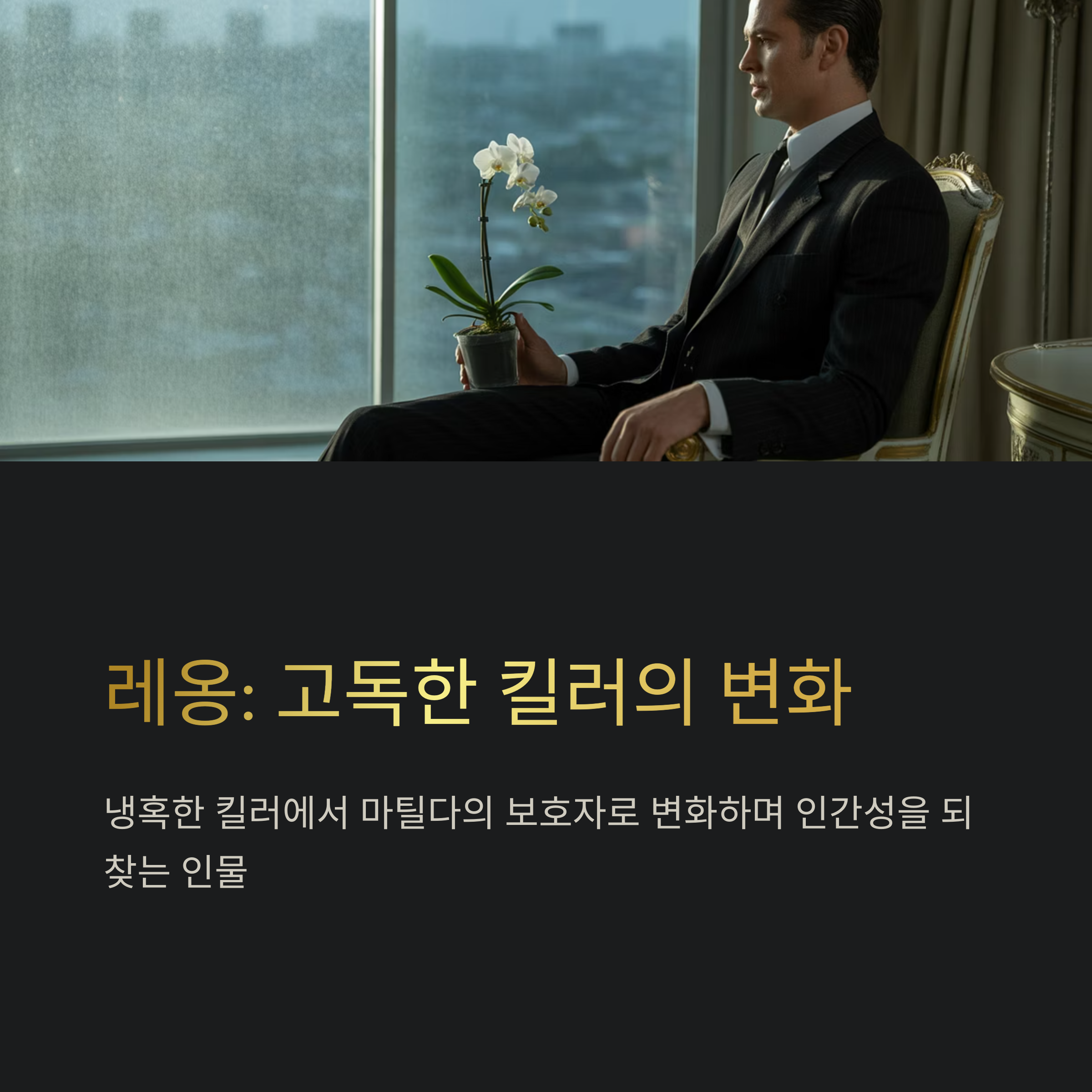 주요 등장인물소개:레옹 관련 사진