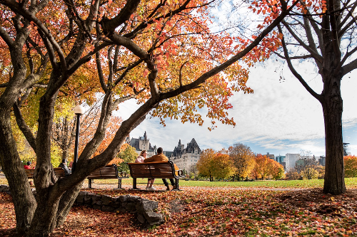 캐나다 아름다운 가을 풍경 사진
