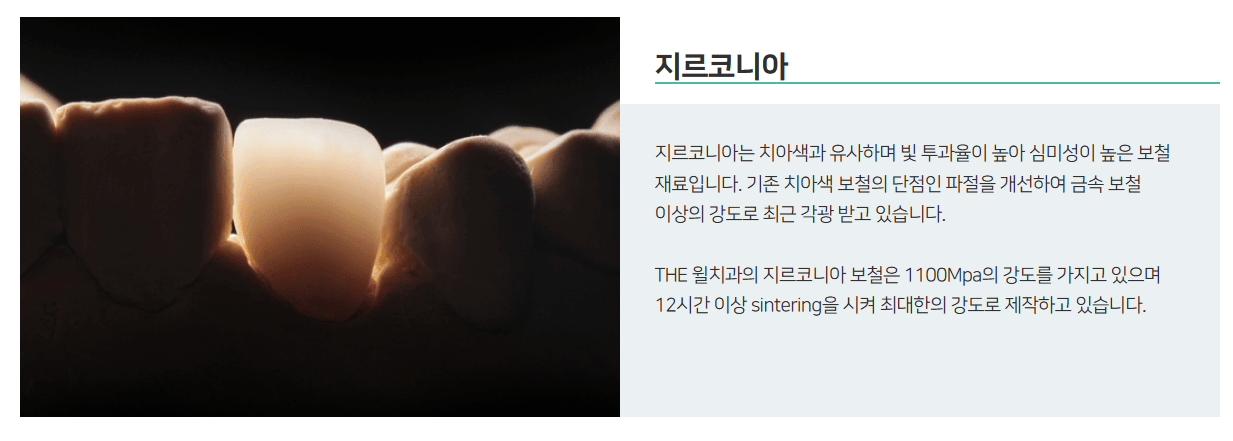 출처 - 지르코니아 보철클리닉