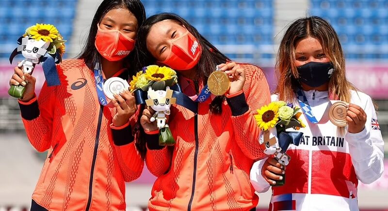  12세 13세가 올림픽 금은 메달리스트? 과연 무슨 종목인데...VIDEO:The Tokyo Olympics’ Newest Stars Are Two 13-Year-Old Skateboarders