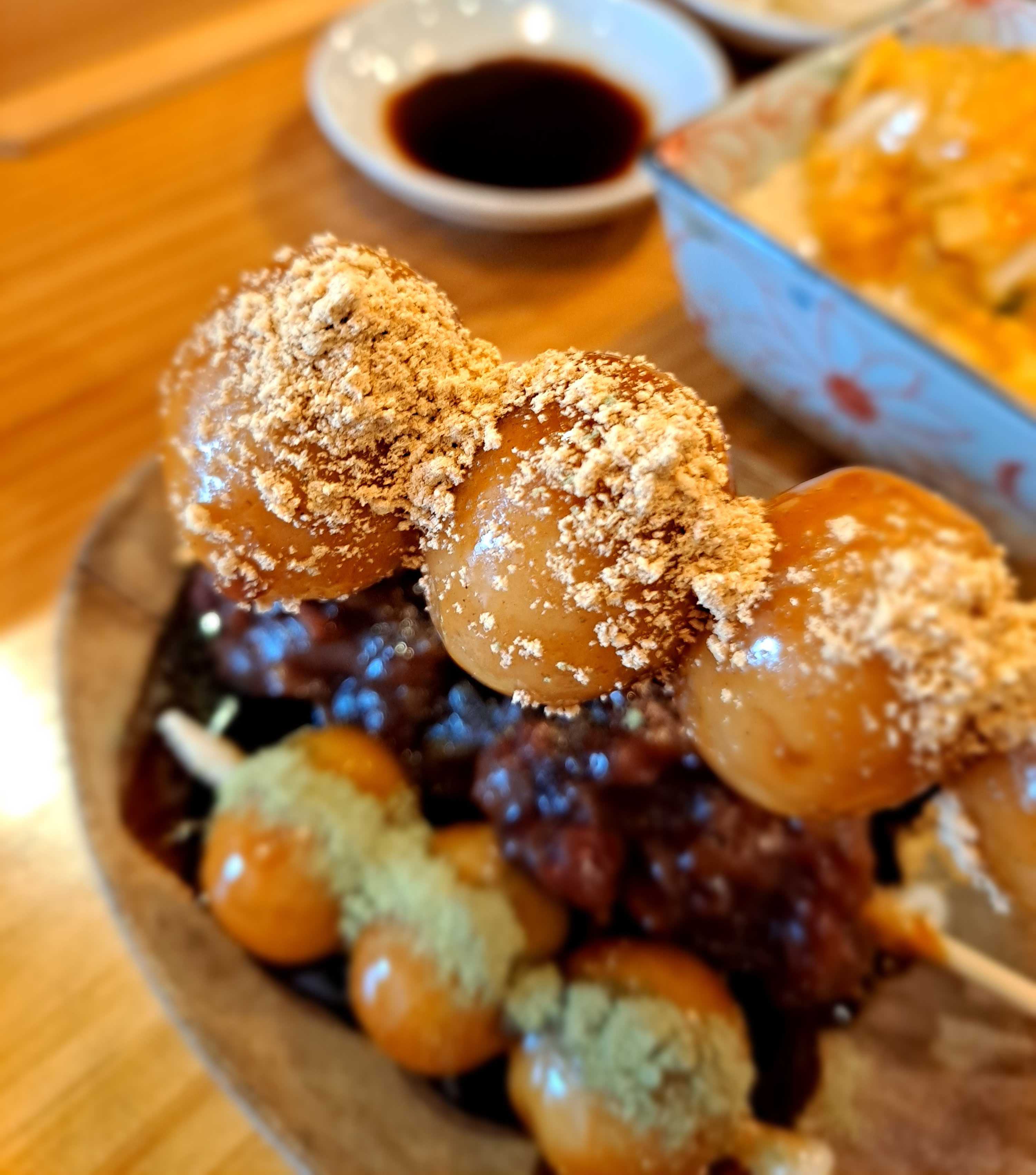온센당고 한꼬치