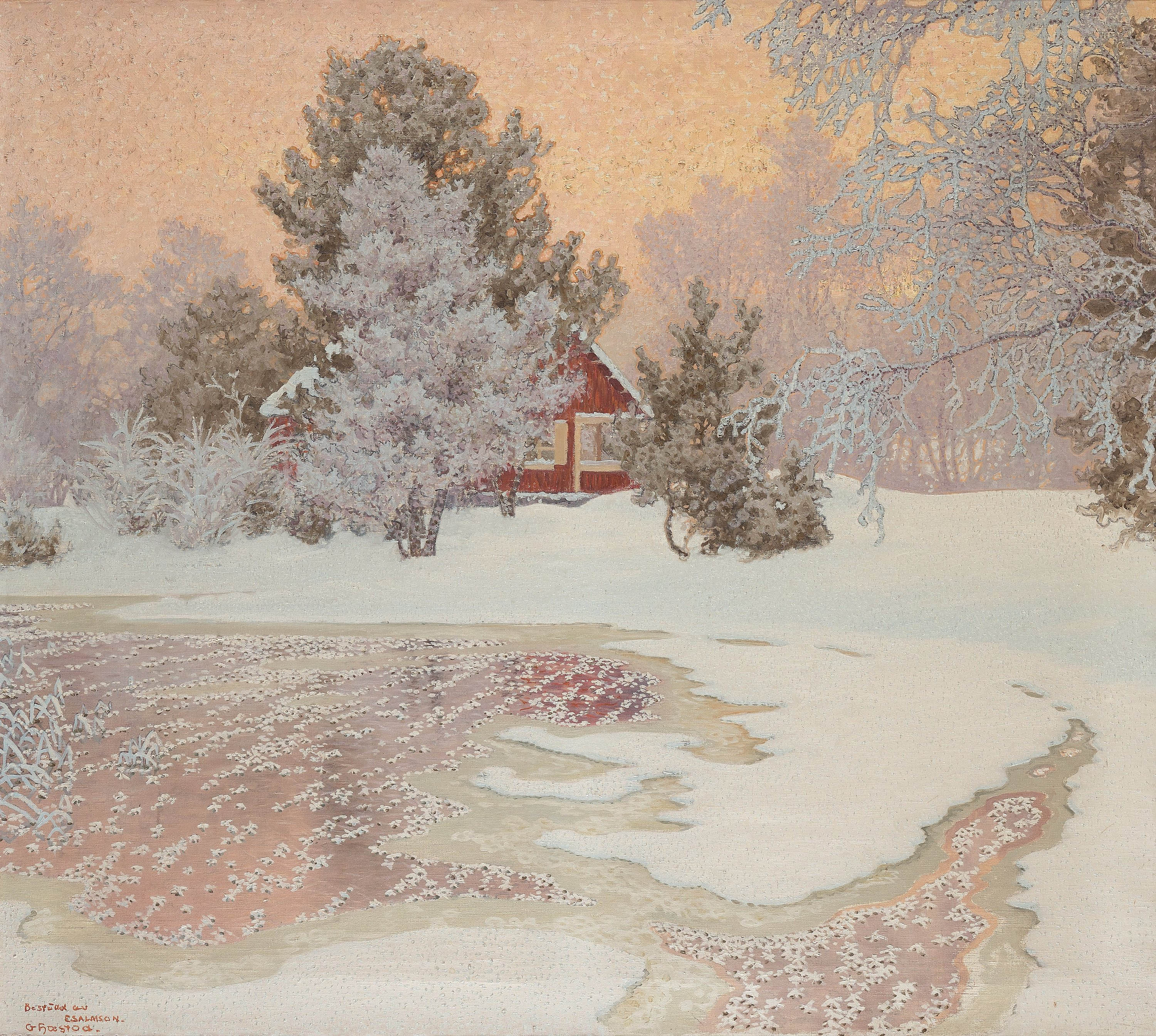 구스타프 피에스타드(Gustaf Fjaestad), 스웨덴, 화가, 1868-1948