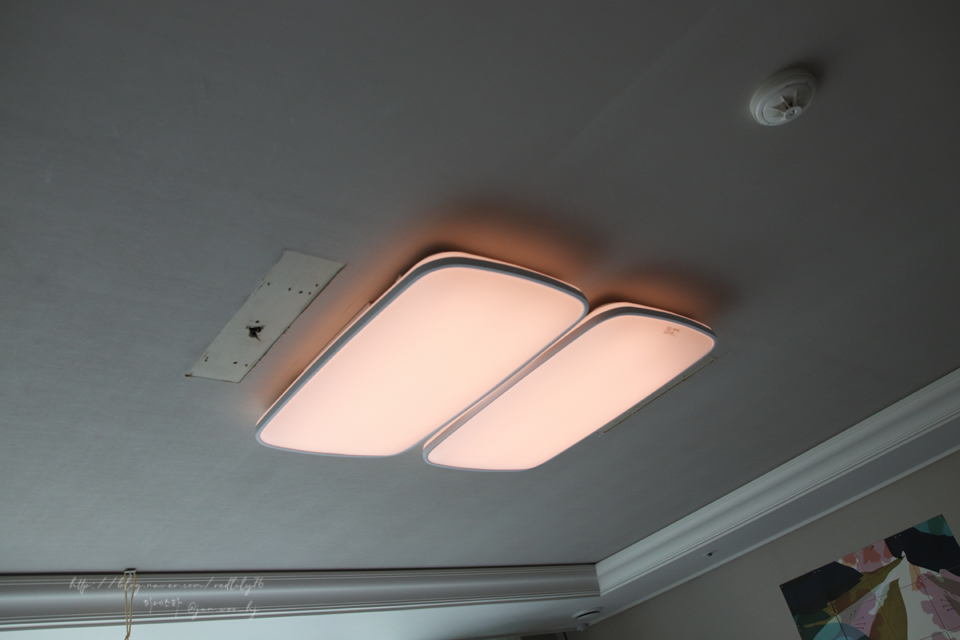 스마트 인테리어 조명 베스틴 루체클라우드 LED 거실등 추천 블루투스 9