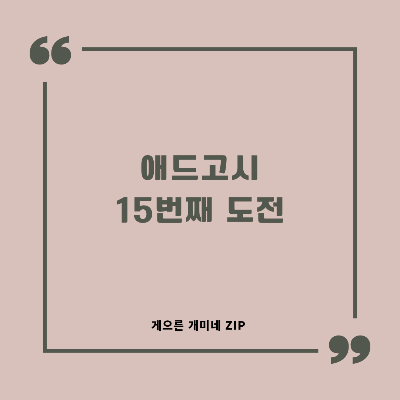  애드센스 15번째 도전 문제점을 파악해보자