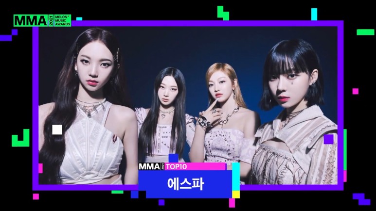 총 5관왕 달성...BTS 5관왕, 에스파 4관왕 차지 MMA 2021 (멜론뮤직어워드) 아이유, 대상 2개 포함