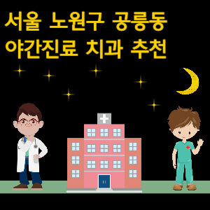 노원구 공릉동 치과 야간진료 병원 추천