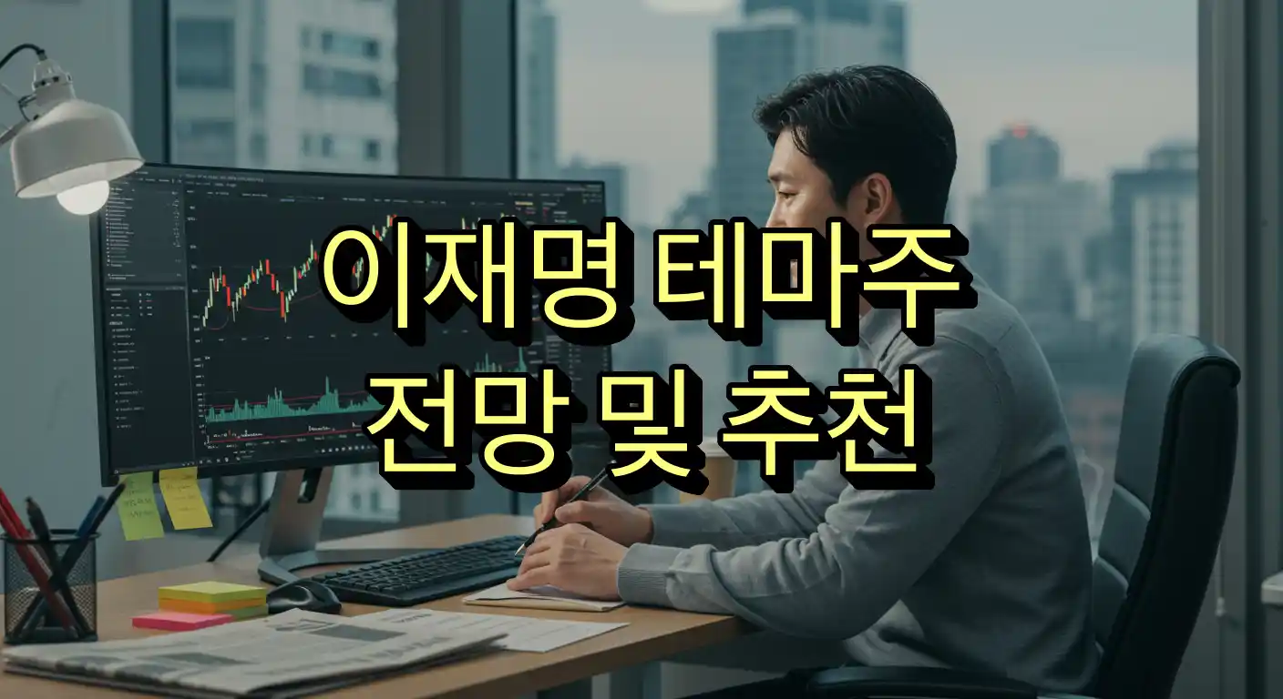 이재명 테마주 전망 및 추천