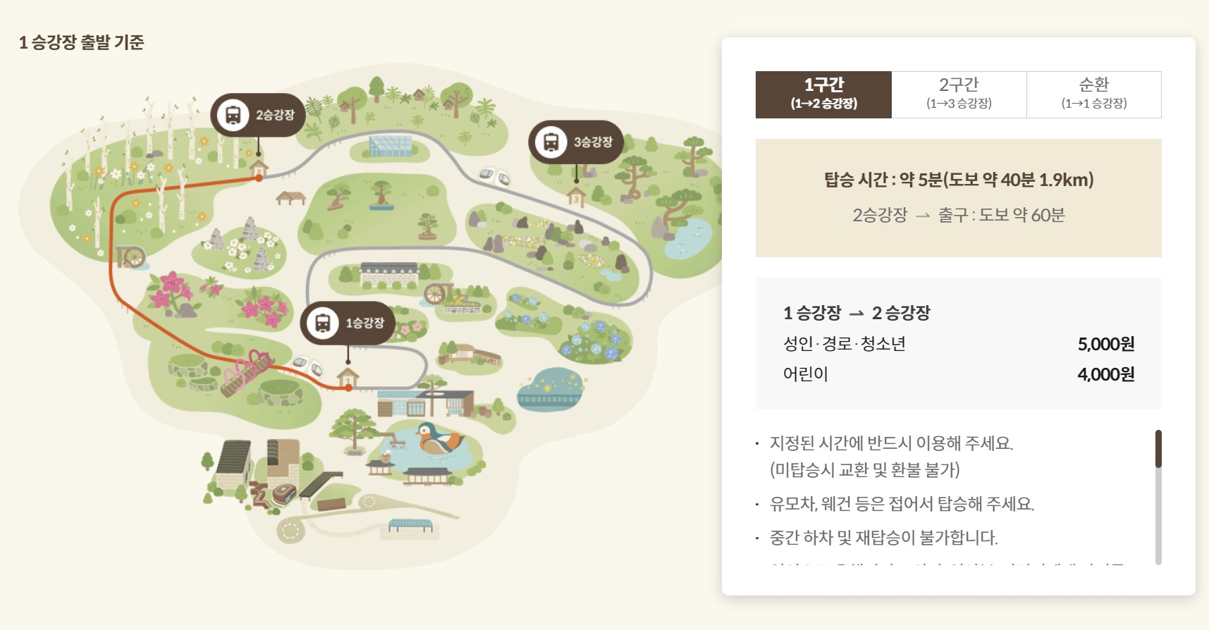 화담숲 가을 단풍 축제 입장권 모노레일 예매 방법