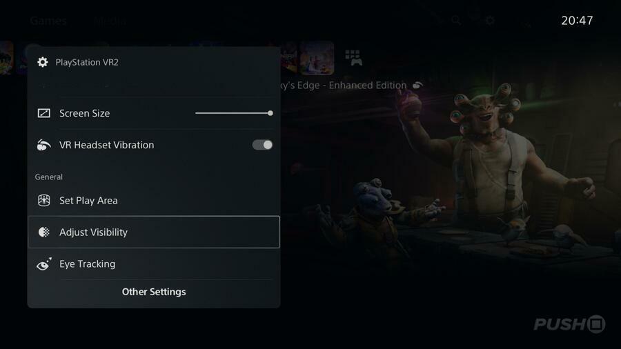  PSVR2 설정 최적화, 흐리거나 불분명한 이미지 품질을 수정하는 방법