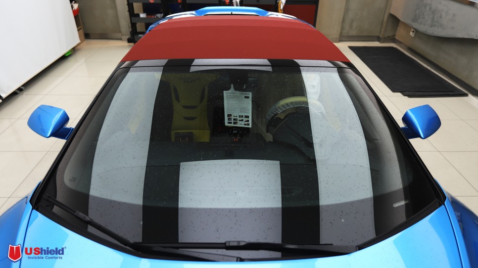 람보르기니 Urakan Evo RWD 스파이더 - Ushield Abys Tinting, PPF 작업 검토 5