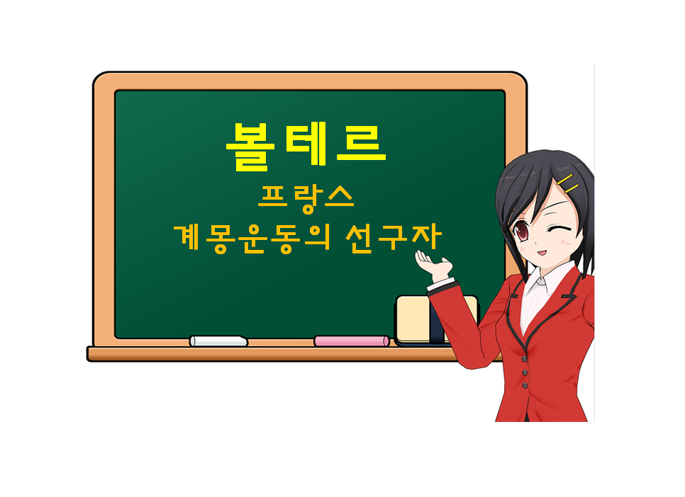  볼테르, Voltaire, 프랑스 계몽 운동의 선구자