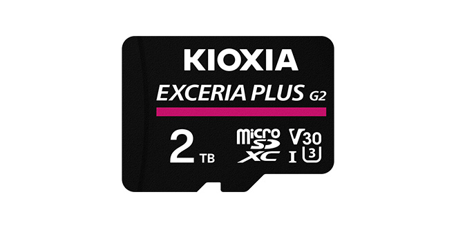 키오시아(KIOXIA), 세계 최대 2TB 용량 마이크로SDXC 메모리 카드 양산 - undefined - 키오시아(KIOXIA)가 세계 최초로 2TB 용량의 마이크로SDXC 카드를 양산하는데 성공했습니다. 키오시아(KIOXIA), 세계 최대 2TB 용량 마이크로SDXC 메모리 카드 양산 - undefined - 키오시아(KIOXIA)가 세계 최초로 2TB 용량의 마이크로SDXC 카드를 양산하는데 성공했습니다.