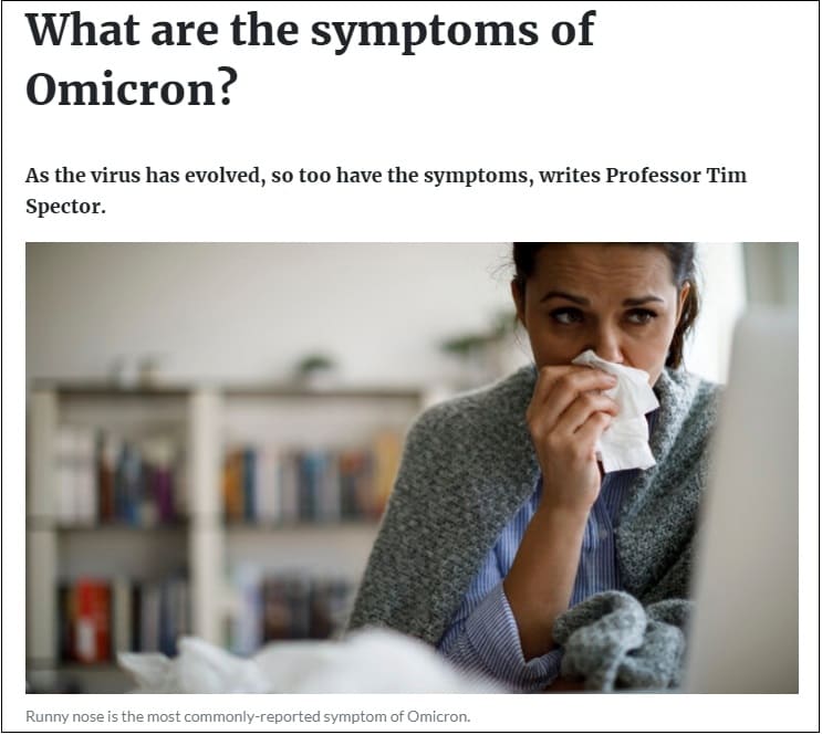 오미크론의 증상 VIDEO: What are the symptoms of Omicron?
