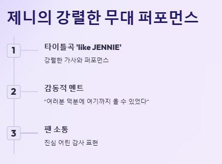 김지원&amp;#44; 제니 콘서트 참석