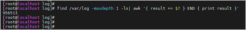  [Linux] find 파일의 용량 총 합계 구하기