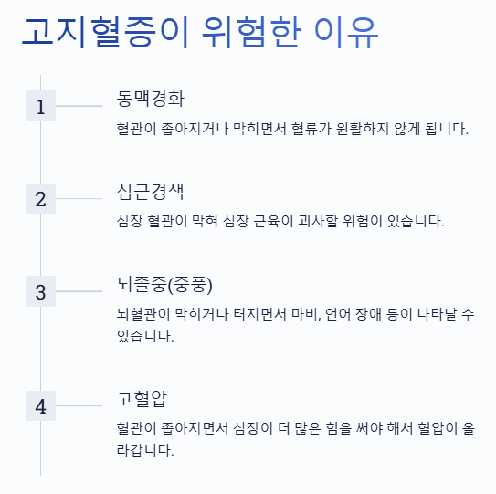 고지혈증 증상과 예방법 총정리!