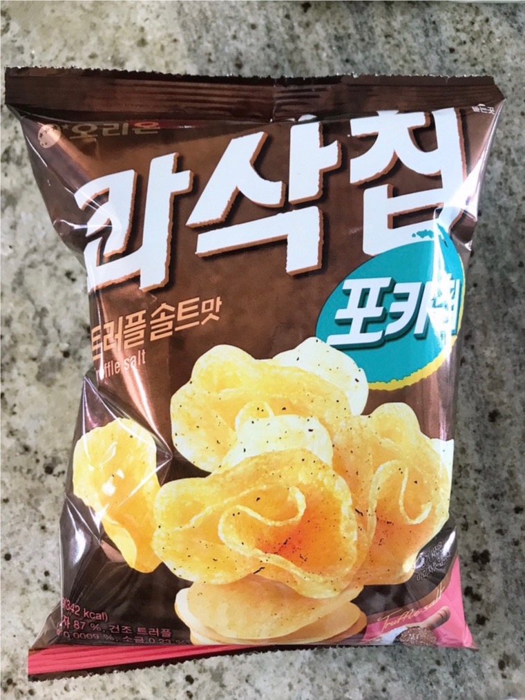  오리온 콰삭칩 (사워어니언, 트러플솔트) / 허니버터칩 돌세데레체