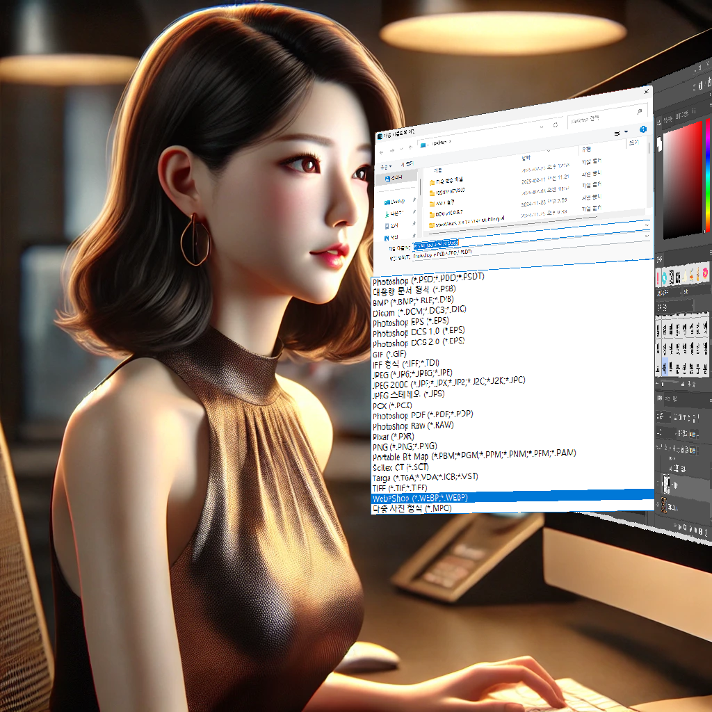 어도비 psd 파일 저장