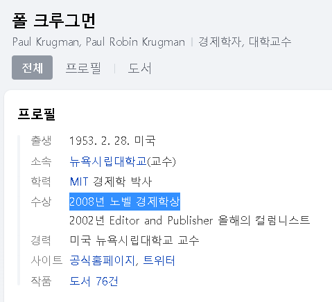  금융위기 당시 노벨 경제학상 수상자 폴 그루그먼 | 인플레이션이 정점을 지난 이유 2가지