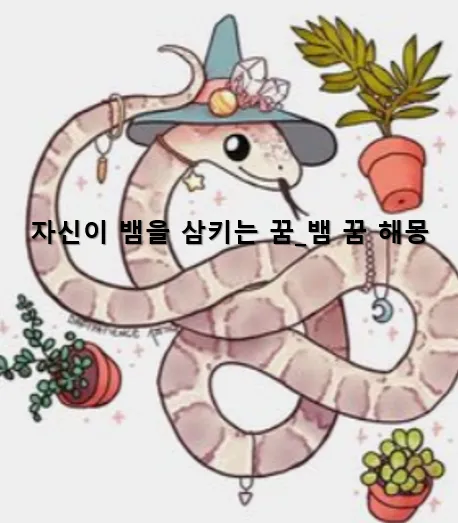 뱀을 삼키는 꿈 메인 이미지