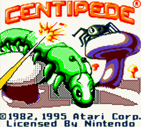  (GBC / USA) Centipede - 게임보이 컬러 북미판 게임 롬파일 다운로드