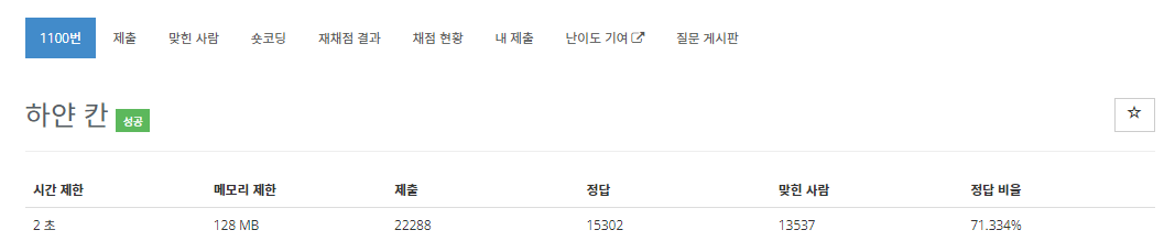  [백준 1100번 문제, JAVA]  하얀 칸