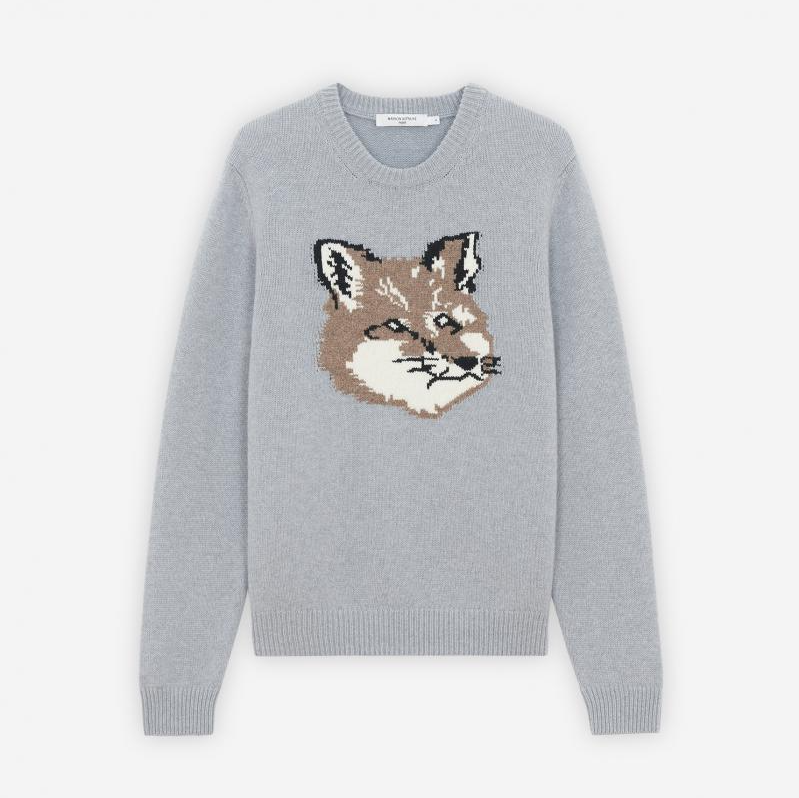 BIG FOX HEAD PULLOVER