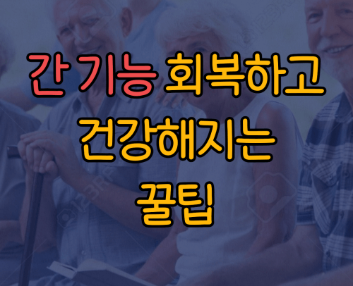 간기능 회복 꿀팁