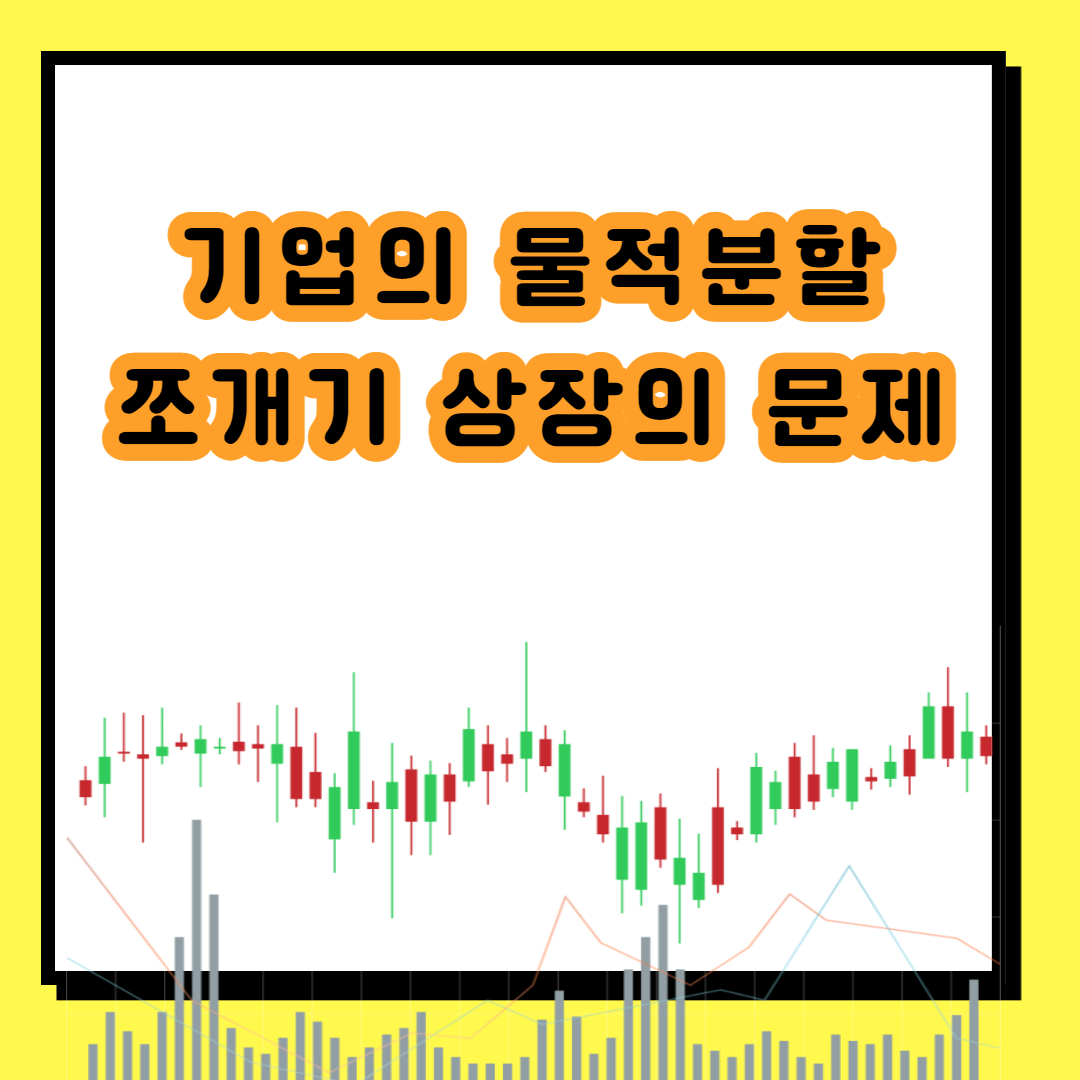  기업의 물적분할과 쪼개기 상장의 문제점