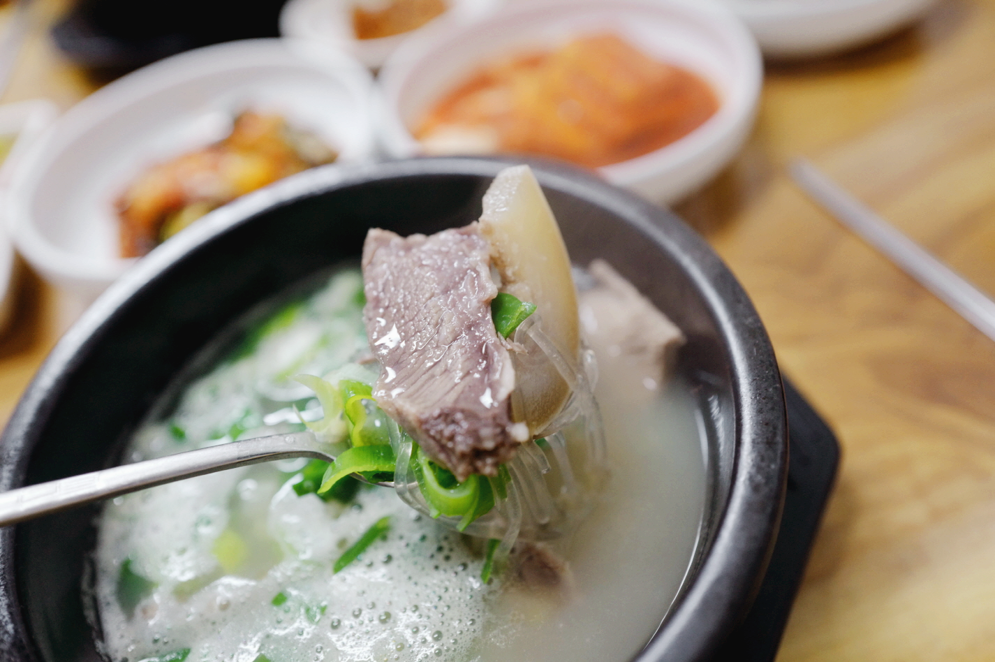 충남 서산 여행 맛집 소머리 국밥 자연식당