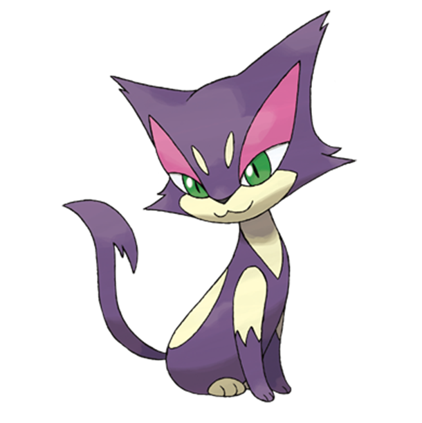  [포켓몬도감]  No. 509 쌔비냥 Purrloin #509