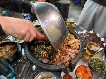 한우곱창 구이 전골