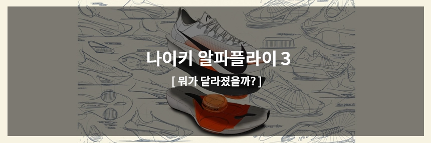  나이키 알파플라이3 뭐가 달라졌을까? 알파1, 알파2, 알파3 스펙 비교 리뷰