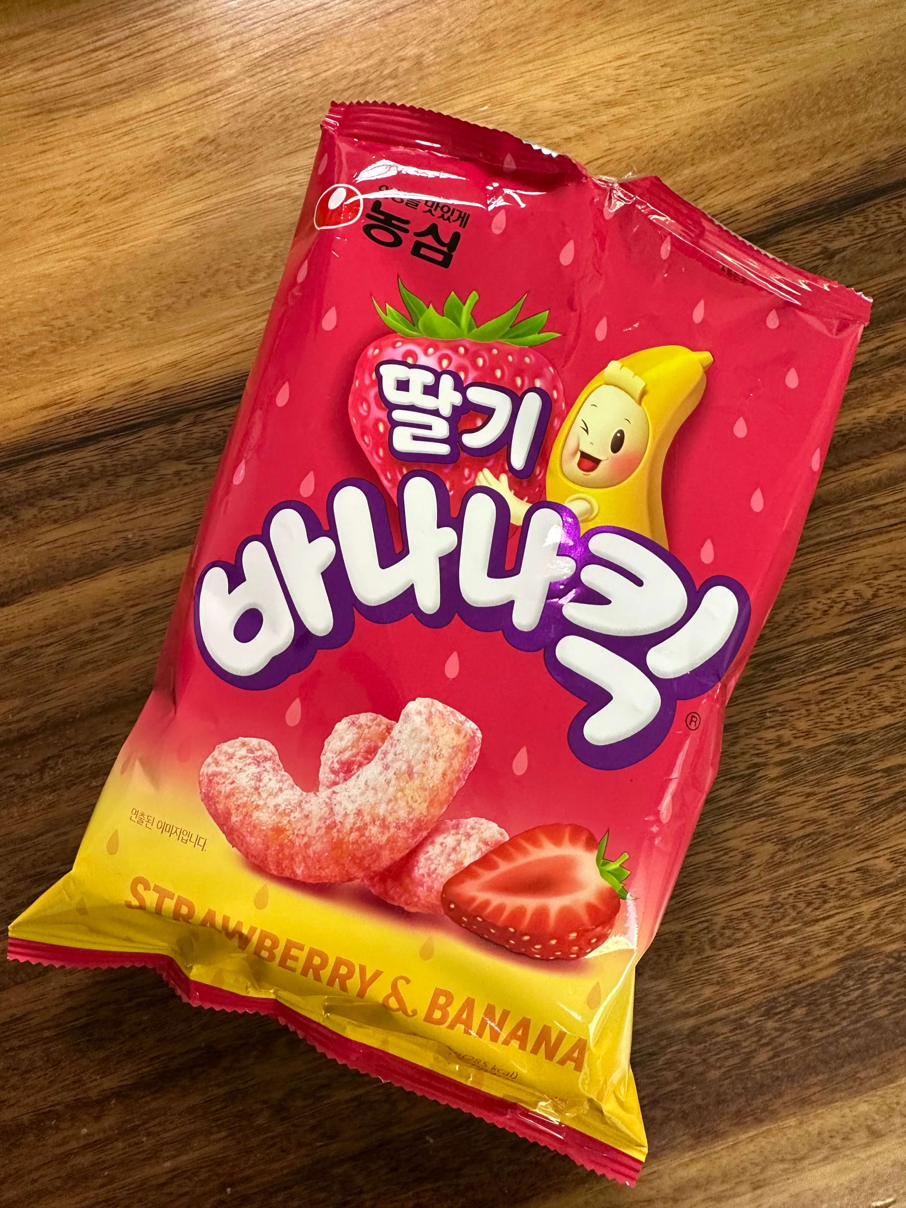 농심 딸기바나나킥