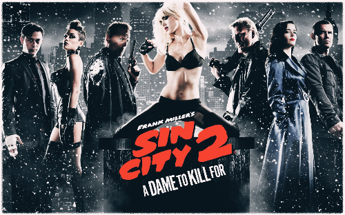 Sin City: A Dame to Kill For 포스터