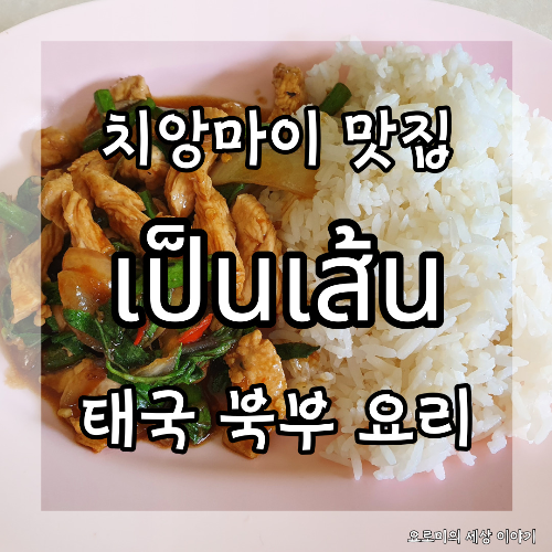 치앙마이 저렴한 북부요리 맛집 카오소이 식당 Chiangmai เป็นเส้น