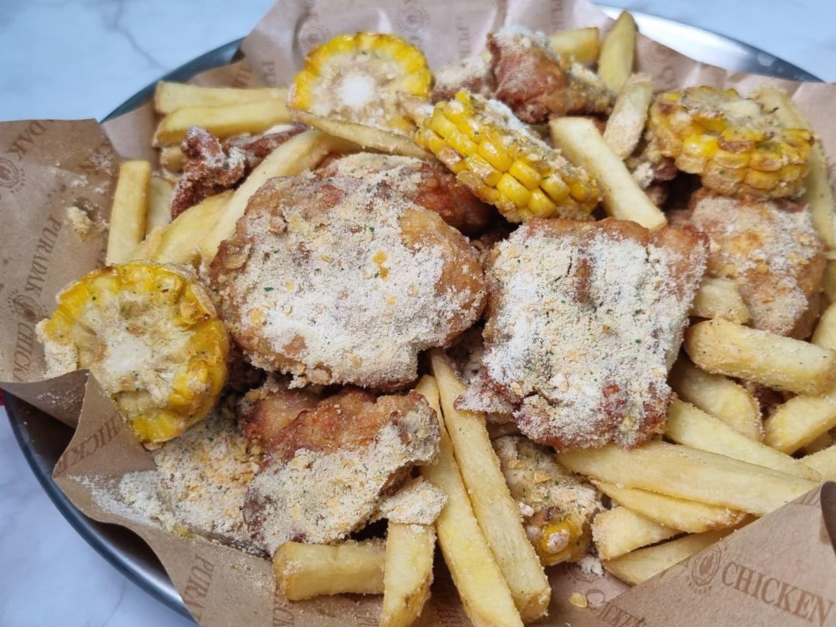  단짠단짠 감칠맛 푸라닭 순살 콘소메이징 치킨 후기