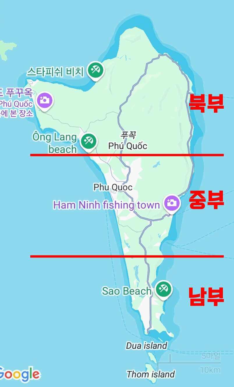 푸꾸옥지도