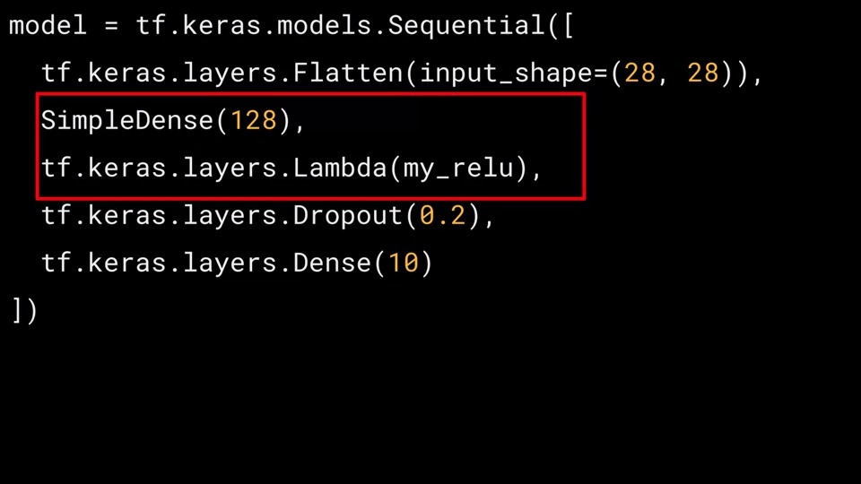  [Tensorflow 2][Keras] Week 3 - Activating Custom Layers