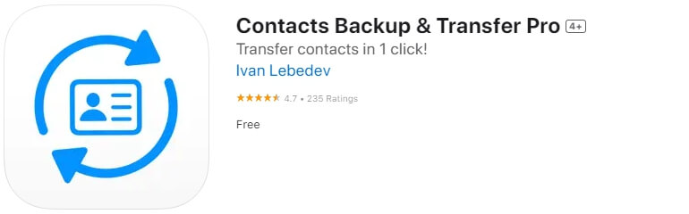 Contacts Backup & Transfer Pro